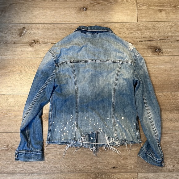Distressed Denim Jacket - Picture 2 of 7